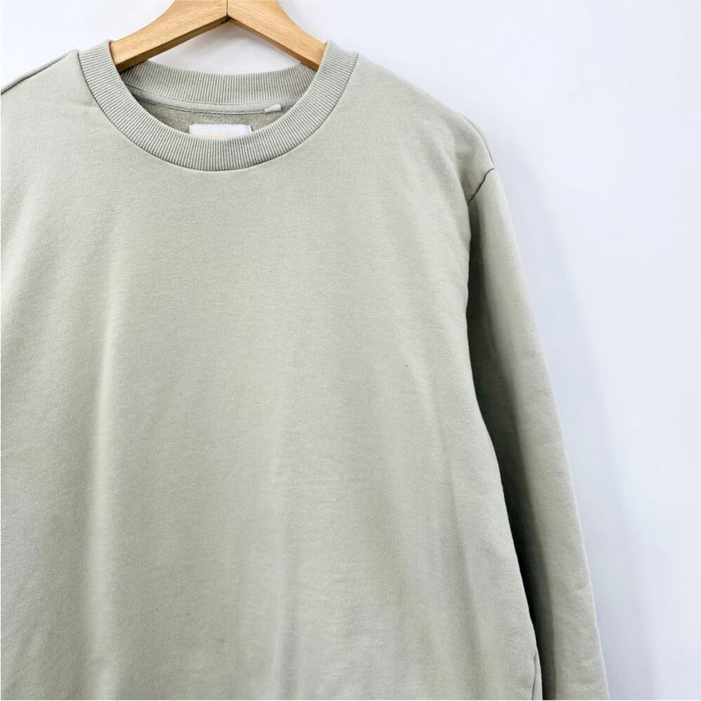 Melrose Place light green grey Crewneck Sweatshirt